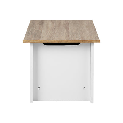 Oikiture Coffee Table Lift Up Top Modern Tables Hidden Storage Shelf Display-Coffee Tables-PEROZ Accessories