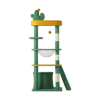 Alopet Cat Tree Tower Scratching Post 144cm Pet Condo House Furniture Scratcher-Cat Trees-PEROZ Accessories