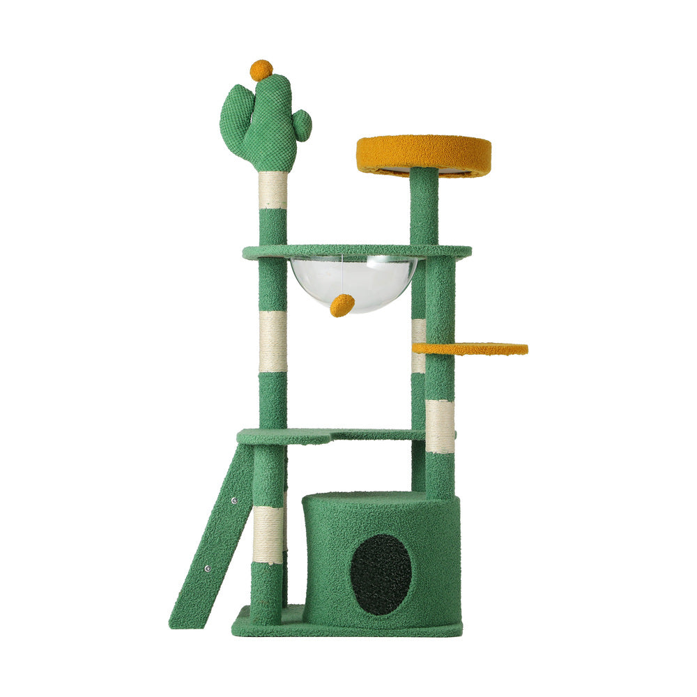 Alopet Cat Tree Tower Scratching Post 130cm Furniture Scratcher Pet Condo House-Cat Trees-PEROZ Accessories