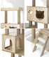 Alopet Cat Tree Tower Scratching Post Wood Condo 161cm-Cat Trees-PEROZ Accessories