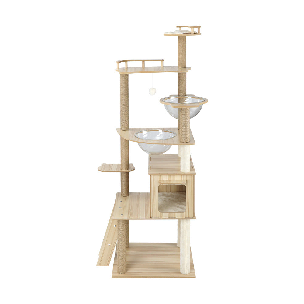 Alopet Cat Tree 174cm Cat Tower with Cat Scratching Post and Cat Condo-Cat Trees-PEROZ Accessories