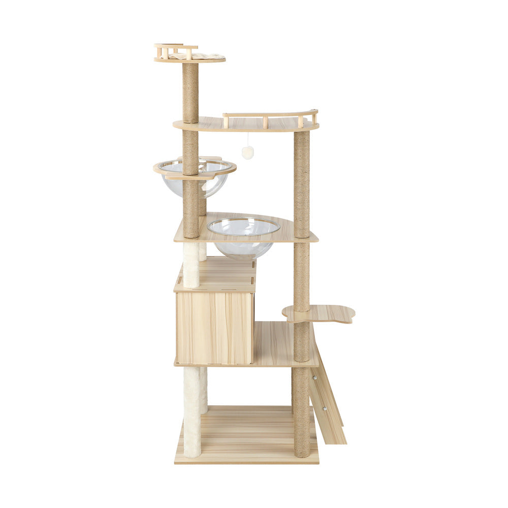 Alopet Cat Tree 174cm Cat Tower with Cat Scratching Post and Cat Condo-Cat Trees-PEROZ Accessories