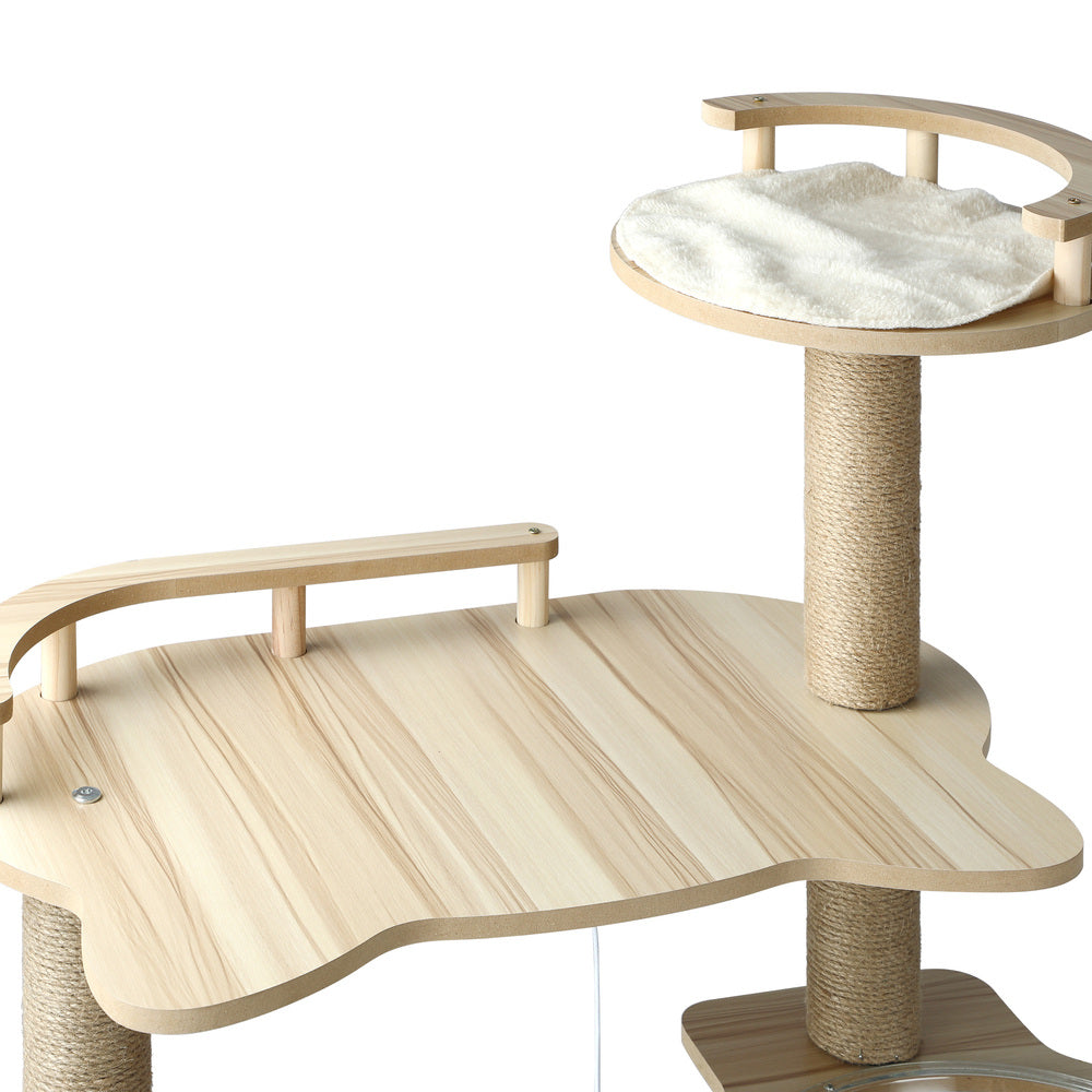Alopet Cat Tree 174cm Cat Tower with Cat Scratching Post and Cat Condo-Cat Trees-PEROZ Accessories