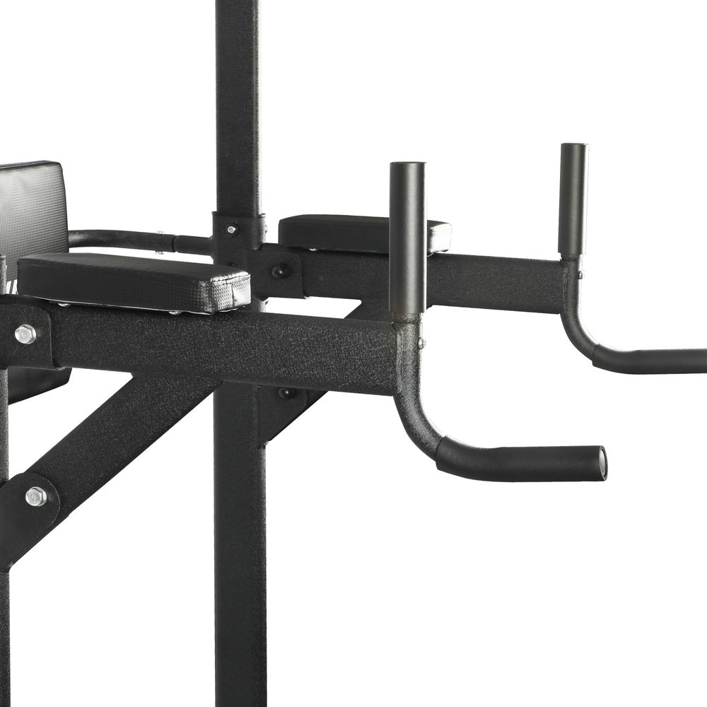 Finex Power Tower Chin Up Bar Station Weight Bench Push Pull Up Knee Raise Gym-Chin Up Tower-PEROZ Accessories