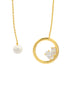 CHIC NOEL FRESHWATER PEARL LARIAT GOLD-PEROZ Accessories