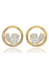 CHIC NOEL TOI ET MOI CIRCLE EARRINGS GOLD-PEROZ Accessories