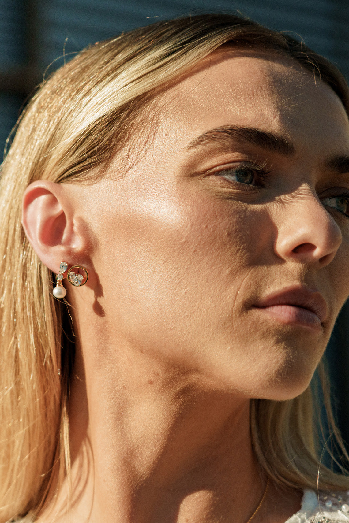 CHIC NOEL TOI ET MOI CIRCLE EARRINGS GOLD-PEROZ Accessories