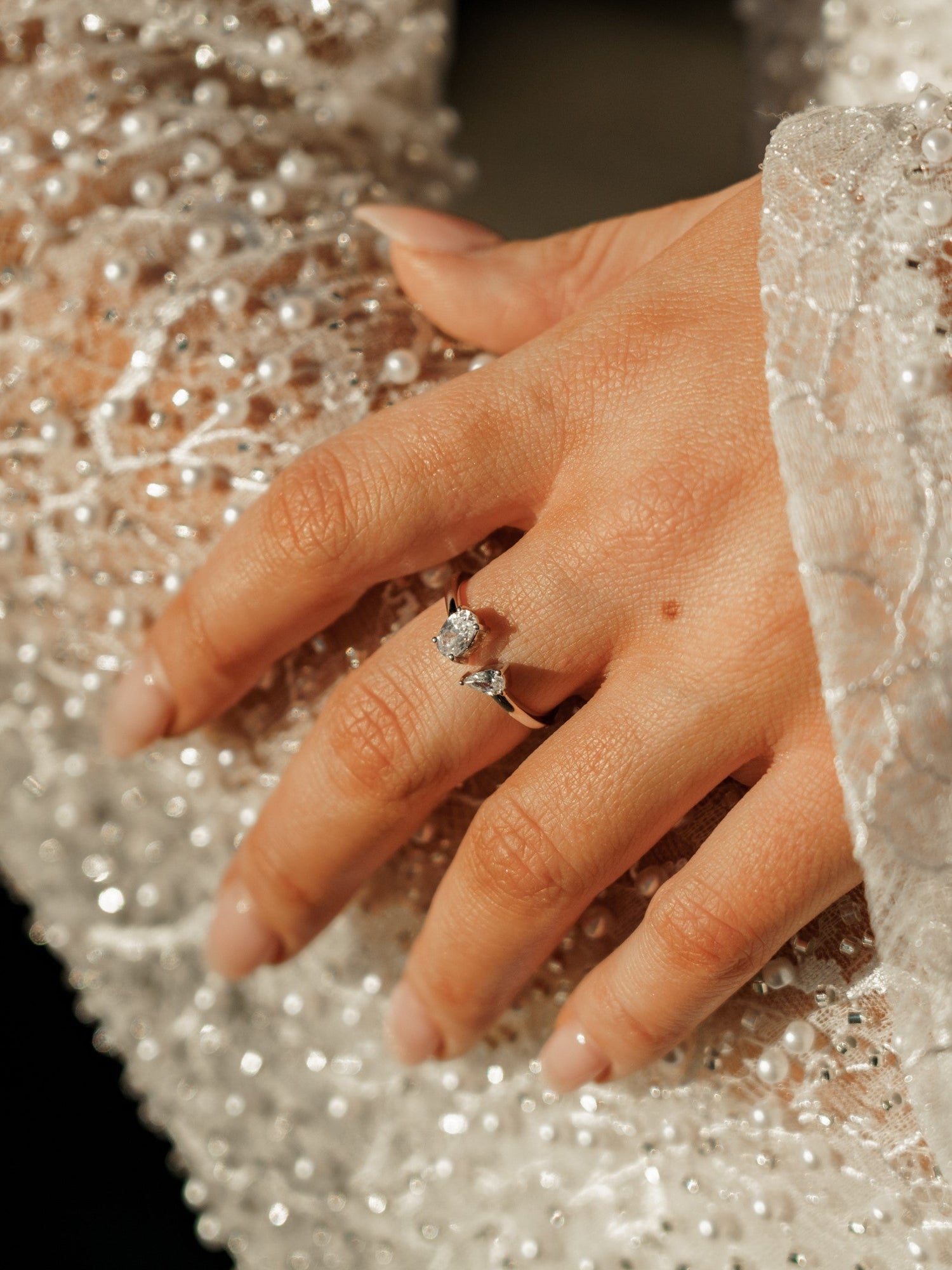 CHIC NOEL TOI ET MOI RING SILVER-PEROZ Accessories