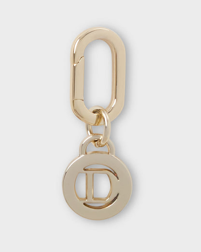Letter D Charm With Oval Hinge Ring Clip-Accessories-PEROZ Accessories