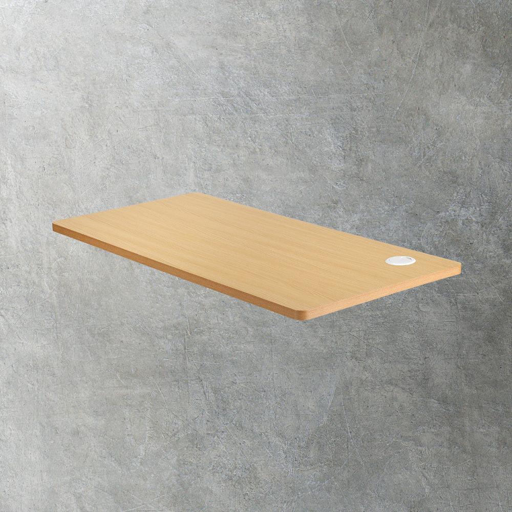 Oikiture Standing Desk Board Adjustable Sit Stand Desk Top Computer Table OAK-Office Desks-PEROZ Accessories