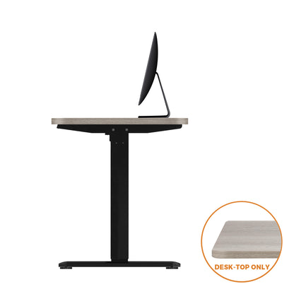 Oikiture Standing Desk Top Adjustable Electric Grey-Oak-Desk Board-PEROZ Accessories