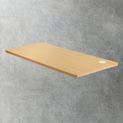 OIKITURE 160cm Standing Desk Top Adjustable Tabletop Sit Stand Desk Top Oak-Standing Desk-PEROZ Accessories