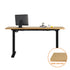 OIKITURE 160cm Standing Desk Top Adjustable Tabletop Sit Stand Desk Top Oak-Office Desks-PEROZ Accessories