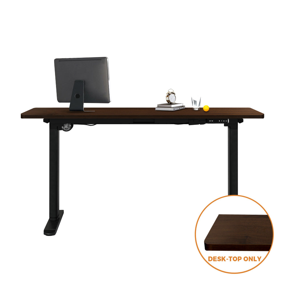 OIKITURE 160cm Standing Desk Top Adjustable Tabletop Sit Stand Desk Top WN