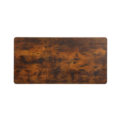 Artiss Standing Desk Top Rustic Brown 120CM-Office Desks-PEROZ Accessories