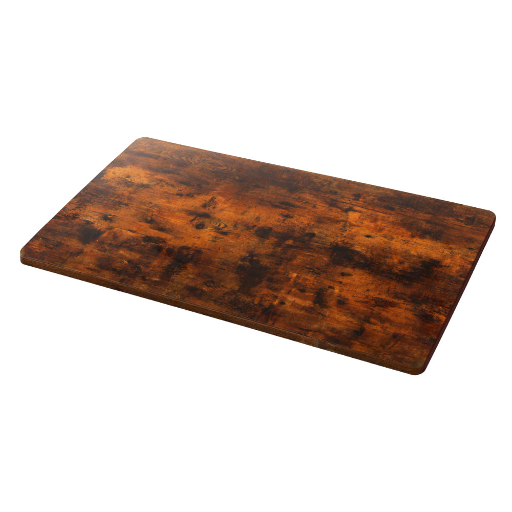 Artiss Standing Desk Top Rustic Brown 120CM-Office Desks-PEROZ Accessories