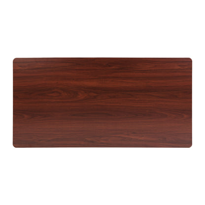 Artiss Standing Desk Top Walnut 140CM-Furniture &gt; Office &gt; Desks-PEROZ Accessories