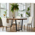 Oikiture 6x Velvet Dining Chairs French Provincial Tufted Beige-Dining Chair-PEROZ Accessories