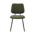 Oikiture 8x Dining Chair Vintage Retro Polyester Padded Green-Dining Chair-PEROZ Accessories