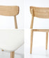 Oikiture 4x Dining Chairs PU Leather Solid Wood Beige-Dining Chair-PEROZ Accessories