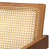 Oikiture 2x Dining Chairs Rattan Chair Wooden Walnut-Dining Chair-PEROZ Accessories