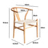 Oikiture 4x Dining Chair Wooden Hans Wegner Chair Wishbone-Dining Chair-PEROZ Accessories