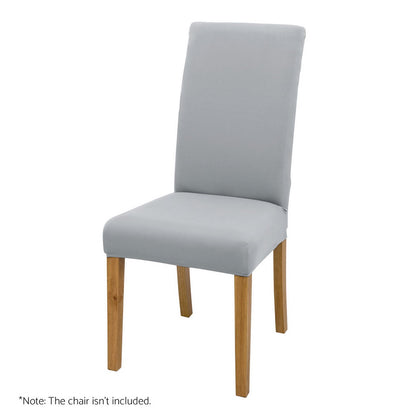 Artiss Dining Chair Covers 6x Slipcovers Spandex Stretch Banquet Wedding Grey-Furniture &gt; Bar Stools &amp; Chairs-PEROZ Accessories