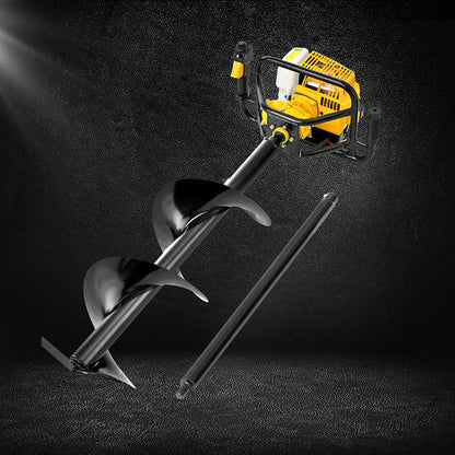 Giantz 82CC Post Hole Digger 300mm Petrol Drill Auger Extension Bits-Tools &gt; Power Tools &gt; Outdoor Power Equipment-PEROZ Accessories