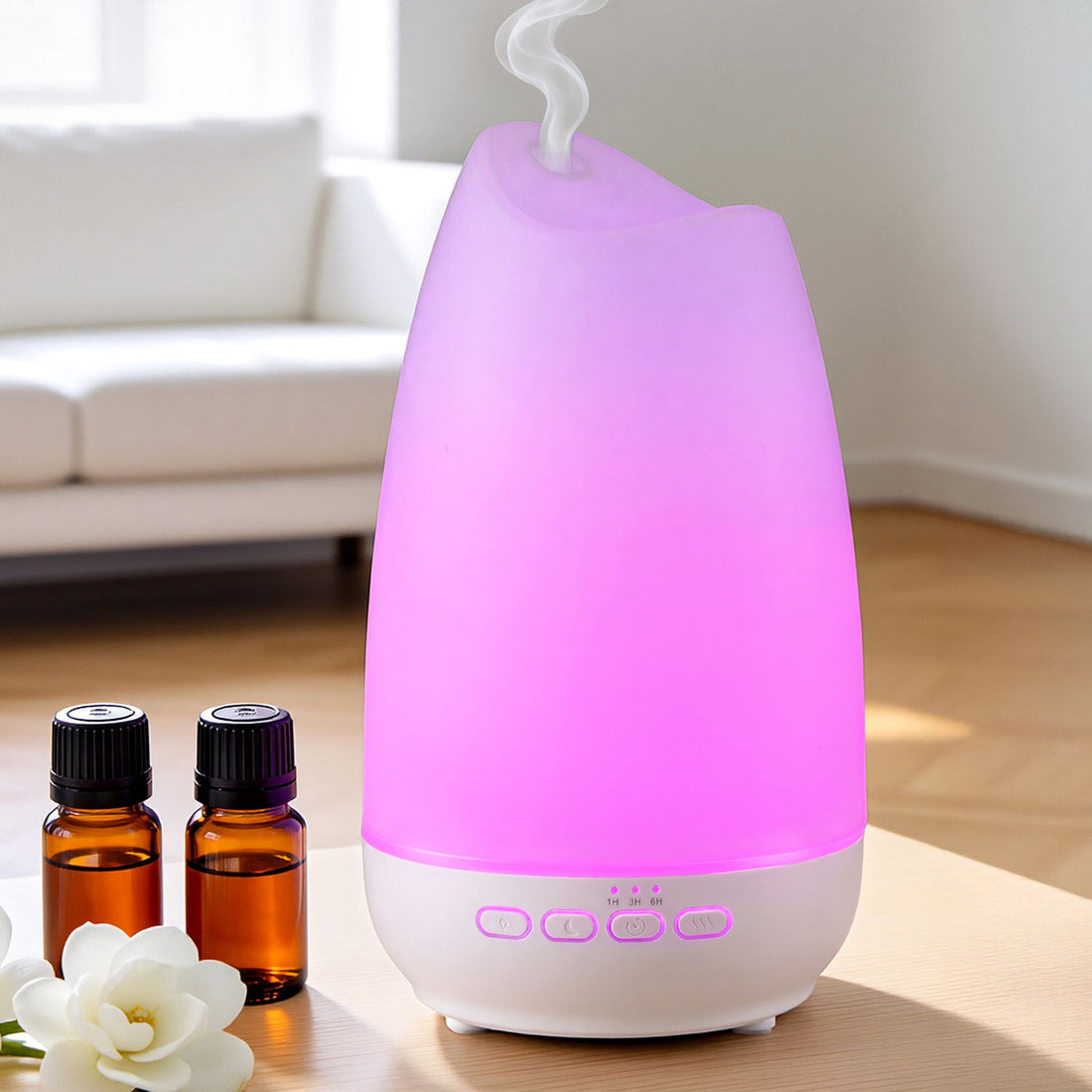Devanti Ultrasonic Essential Oil Aroma Diffuser Aromatherapy Cool Mist Humidifier w/ LED Light 300ml-Appliances > Aroma Diffusers &amp; Humidifiers > Aroma Diffusers-PEROZ Accessories