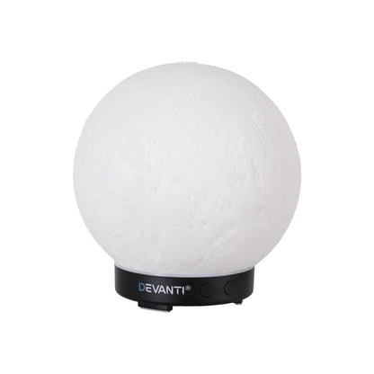 Devanti Ultrasonic Aroma Diffuser Aromatherapy Moon Lamp 100ml-Appliances > Aroma Diffusers &amp; Humidifiers > Aroma Diffusers-PEROZ Accessories