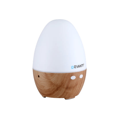 Devanti Ultrasonic Aroma Diffuser Aromatherapy 130ml LED Lights Iron Humidifier Forest-Appliances > Aroma Diffusers &amp; Humidifiers > Aroma Diffusers-PEROZ Accessories