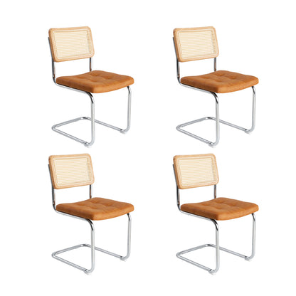 Oikiture 90cm Round Dining Table with 4PCS Chairs PU Leather Brown-Dining Set-PEROZ Accessories
