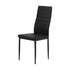 Oikiture 140cm Rectangle Dining Table with 6PCS Dining Chairs Wooden Black-Dining Set-PEROZ Accessories