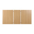 Oikiture 160cm Extendable Dining Table with 6PCS Crossback Chairs Natural-Dining Set-PEROZ Accessories
