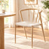 Artiss Dining Chairs x1, Leisure Accent Chair for Living Room & Balcony Woven Seat Spindle Back-Furniture > Dining > Kitchen & Dining Chairs-PEROZ Accessories