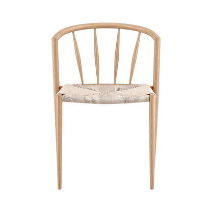 Artiss Dining Chairs x1, Leisure Accent Chair for Living Room &amp; Balcony Woven Seat Spindle Back-Furniture > Dining > Kitchen &amp; Dining Chairs-PEROZ Accessories