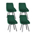 Artiss Dining Chairs Set of 4 Velvet Swivel Base Green-Furniture > Dining > Kitchen & Dining Chairs-PEROZ Accessories