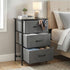 Artiss Chest of 3 Drawers Storage Dresser Tallboy Grey-Furniture > Bedroom > Dressers-PEROZ Accessories
