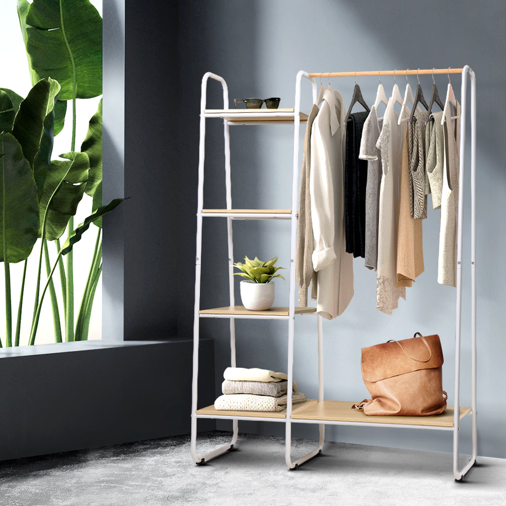 Artiss Clothes Rack Wardrobe Coat Stand 150cm-Furniture &gt; Bedroom-PEROZ Accessories