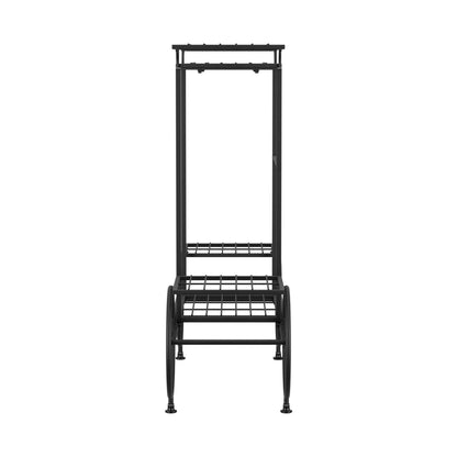 Artiss Plant Stand 6 Tier Iron 4 Wheeler-Furniture &gt; Living Room-PEROZ Accessories