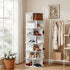 Artiss 7 Tier 360° Rotating Shoe Rack Storage Display Shelf White-Furniture > Living Room > Shoe Storage-PEROZ Accessories