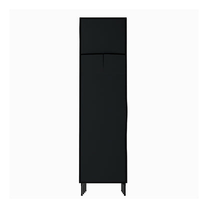 Artiss Large Portable Clothes Closet Wardrobe with Shelf Black-Home &amp; Garden &gt; Storage-PEROZ Accessories