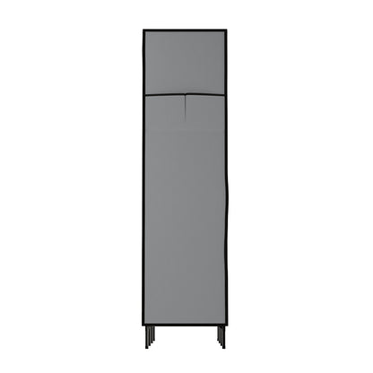 Artiss Large Portable Clothes Closet Wardrobe with Shelf Grey-Home &amp; Garden &gt; Storage-PEROZ Accessories