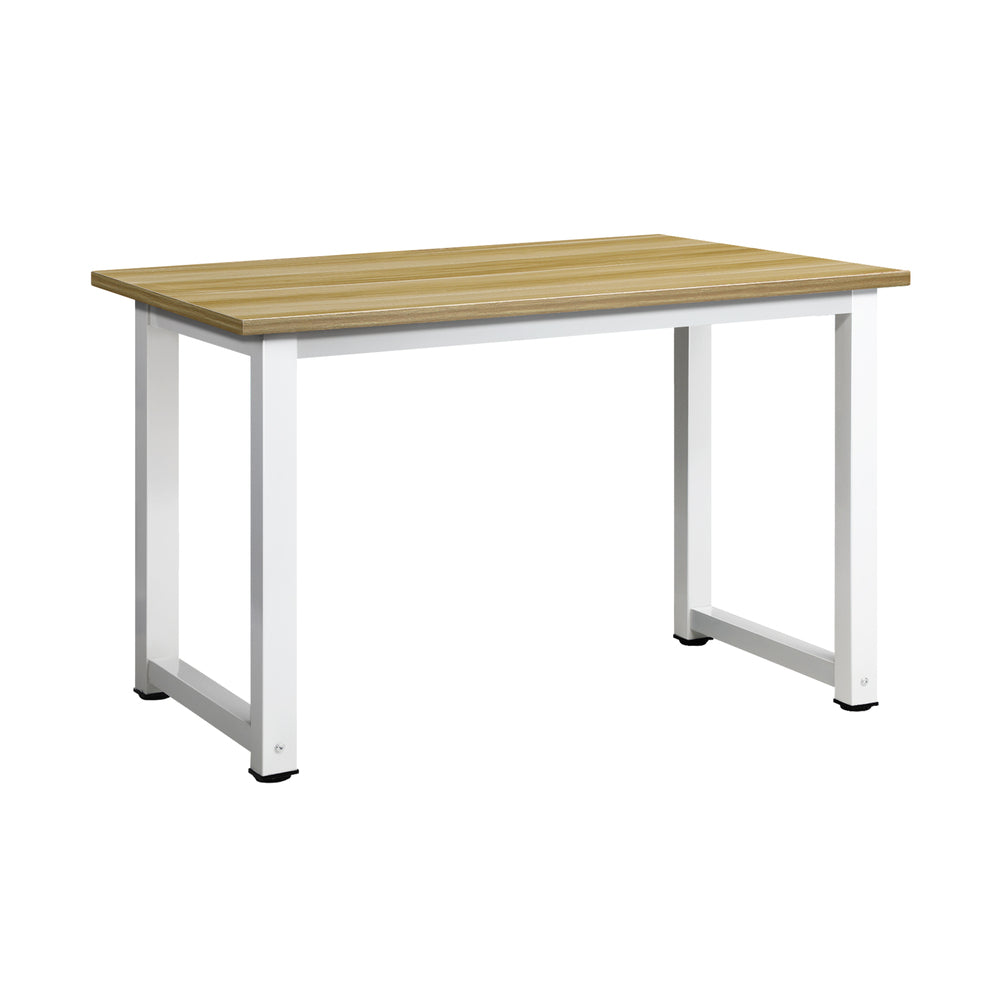Oikiture Computer Desk Office Table Home Workstation Study Laptop Desks 120cm-Office Desks-PEROZ Accessories