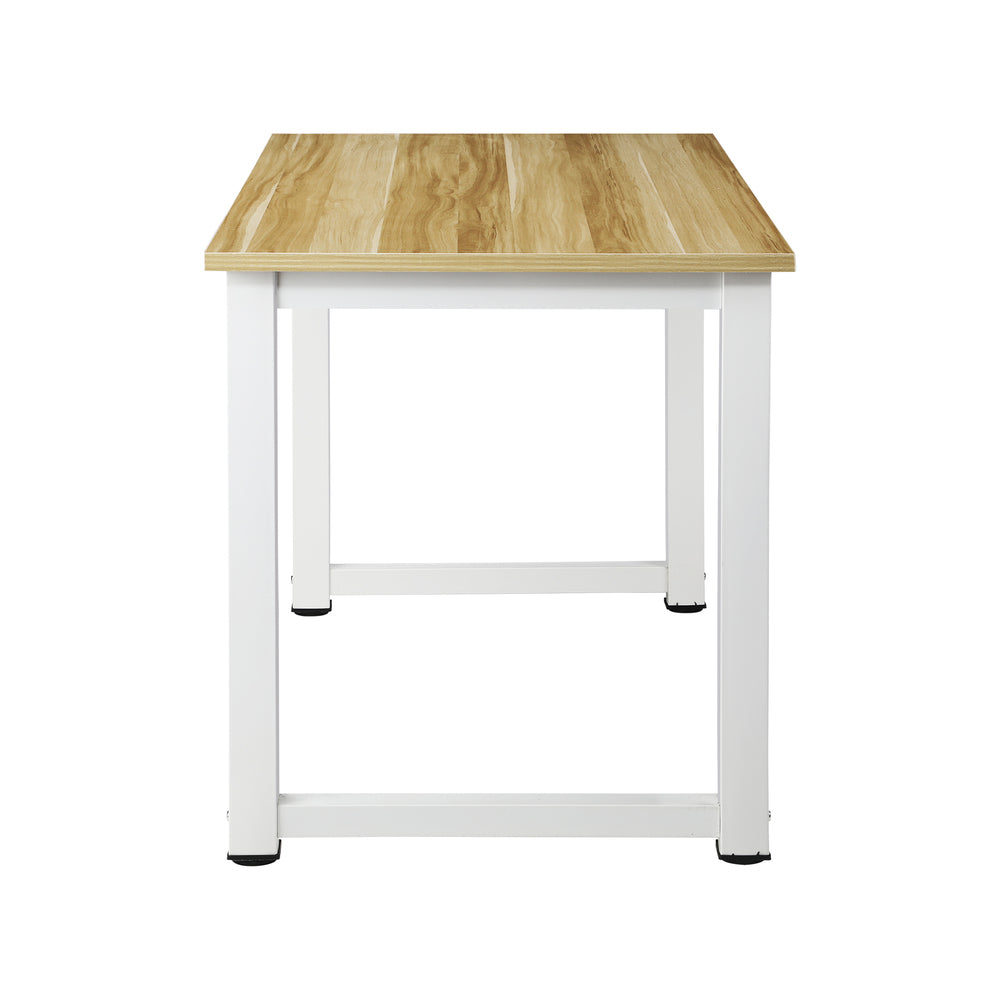 Oikiture Computer Desk Office Table Home Workstation Study Laptop Desks 120cm-Office Desks-PEROZ Accessories