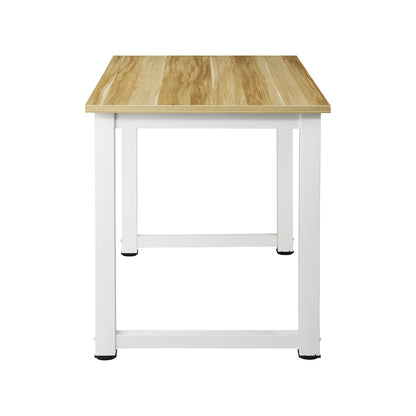 Oikiture Computer Desk Office Table Home Workstation Study Laptop Desks 120cm-Office Desks-PEROZ Accessories