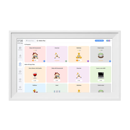 Artiss 15.6" Digital Calendar Planner Smart Photo Frame Family Chore Chart &amp; Sync