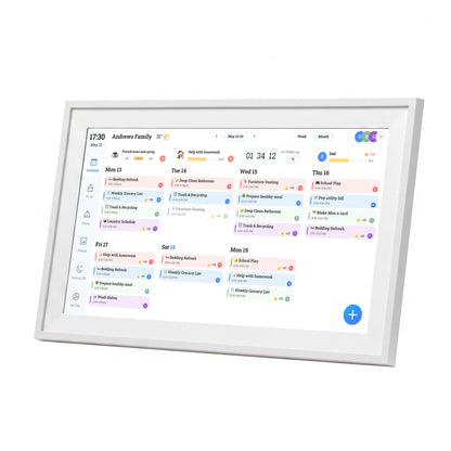 Artiss 15.6" Digital Calendar Planner Smart Photo Frame Family Chore Chart &amp; Sync