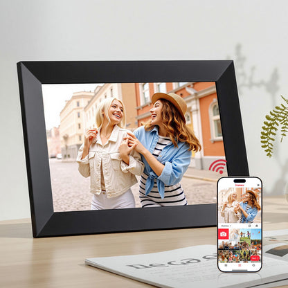 Artiss Digital Photo Frame 10.1 Inch WIFI Touch-Screen Picture Video Player 32G-Home &amp; Garden > Decor > Picture Frames-PEROZ Accessories