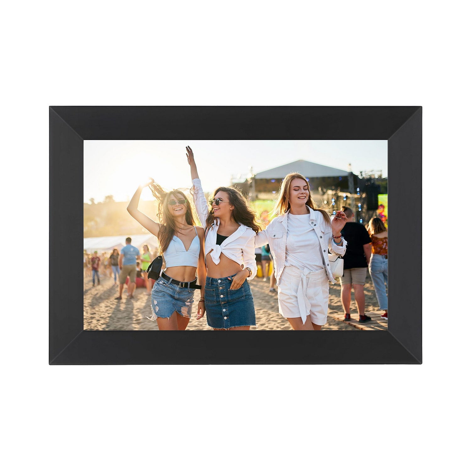 Artiss Digital Photo Frame 10.1 Inch WIFI Touch-Screen Picture Video Player 32G-Home &amp; Garden > Decor > Picture Frames-PEROZ Accessories